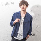 ネイビー(03) | オープンカラーシャツ メンズ 開襟シャツ | MinoriTY