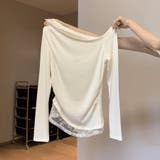 Tシャツ オフショルダー トップス | misweddy | 詳細画像17