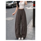 カーブパンツ レディース ワイドパンツ | misweddy | 詳細画像12 