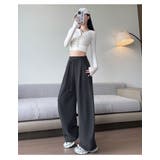 ワイドパンツ レディース スウェットパンツ | misweddy | 詳細画像6 