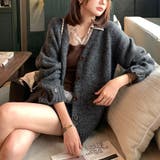 ゆったり ニットカーディガン Vネック | misweddy | 詳細画像8