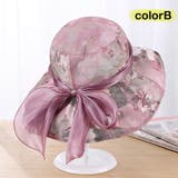 つば広ハット レディース 折りたたみ UV対策 | ミスウェディー | 詳細画像9 