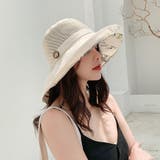 帽子 レディース 春夏 UVカット つば広 小顔 | ミスウェディー | 詳細画像3