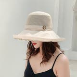 帽子 レディース 春夏 UVカット つば広 小顔 | ミスウェディー | 詳細画像4