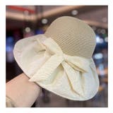 麦わら帽子 レディース つば広 UVカット 折り畳み | ミスウェディー | 詳細画像7 