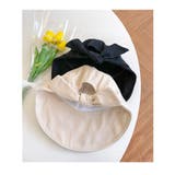 レディース つば広 サンバイザー帽子 | ミスウェディー | 詳細画像1 