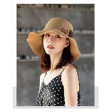 無地  帽子  麦わら帽子 レディース つば広 日よけ帽子 | ミスウェディー | 詳細画像3 