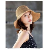 無地  帽子  麦わら帽子 レディース つば広 日よけ帽子 | ミスウェディー | 詳細画像6 