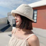 帽子 バケットハット UVカット 折りたたみ | ミスウェディー | 詳細画像2