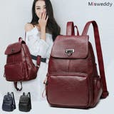 レディース 羊革リュック 大容量 通勤 | ミスウェディー | 詳細画像1 