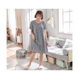 ルームウェア 春 レディース ワンピース 半袖 | ミスウェディー | 詳細画像2 