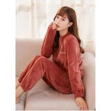 もこもこ パジャマ レディース 上下セット 部屋着 | ミスウェディー | 詳細画像7 