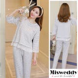 パジャマ 春 ルームウェア レディース 上下セット | ミスウェディー | 詳細画像1 