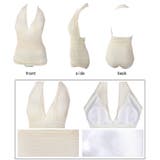 水着 レディース ワンピース みずぎ オール | ミスウェディー | 詳細画像3 