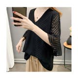 シフォントップス シフォン ブラウス | ミスウェディー | 詳細画像7 