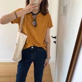 半袖 Tシャツ レディース クルーネック 細ボーダー | ミスウェディー | 詳細画像9 
