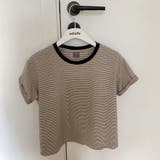 半袖 Tシャツ レディース クルーネック 細ボーダー | ミスウェディー | 詳細画像11 
