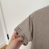 半袖 Tシャツ レディース クルーネック 細ボーダー | ミスウェディー | 詳細画像12 