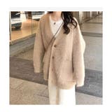 ニットふわふわ レディース カーディガン Vネック | ミスウェディー | 詳細画像9 