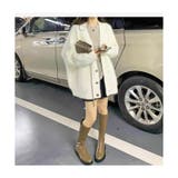 ニットふわふわ レディース カーディガン Vネック | ミスウェディー | 詳細画像3 