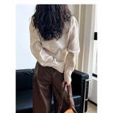 ニット セーター レディース ハーフジップ 長袖 ゆったり 秋冬 韓国 | ミスウェディー | 詳細画像8 