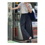 ストライプ シャツ レディース ノースリーブ 通勤 着回し シンプル 春夏秋 | ミスウェディー | 詳細画像9 