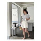 ストライプ シャツ レディース ノースリーブ 通勤 着回し シンプル 春夏秋 | ミスウェディー | 詳細画像6 