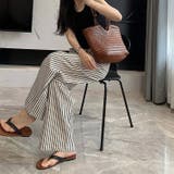 ワイドパンツ レディース リラックスパンツ | ミスウェディー | 詳細画像25 