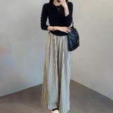 ワイドパンツ レディース リラックスパンツ | ミスウェディー | 詳細画像3 