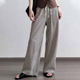 ワイドパンツ レディース リラックスパンツ | ミスウェディー | 詳細画像1 