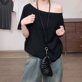 オフショルダー Tシャツ トップス | ミスウェディー | 詳細画像8