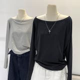 オフショルダー Tシャツ トップス | ミスウェディー | 詳細画像9