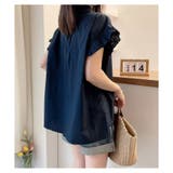 ボリューム袖 ブラウス レディース 半袖 フリル | ミスウェディー | 詳細画像9 