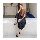 ボリューム袖 ブラウス レディース 半袖 フリル | ミスウェディー | 詳細画像2 