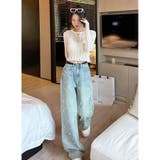 パール付デニムパンツ 春 夏 | ミスウェディー | 詳細画像2 