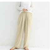 スラックス ハイウエスト ワイドパンツ | ミスウェディー | 詳細画像14 