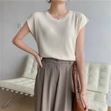 ノースリーブ ニット トップス | ミスウェディー | 詳細画像10 