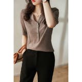 ニット レディース 半袖 | ミスウェディー | 詳細画像7 