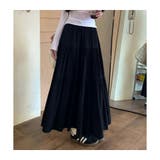 ブラック | ロングスカート レディース 夏 | ミスウェディー