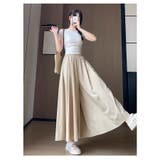 ガウチョパンツ ハイウエスト ウエストゴム | ミスウェディー | 詳細画像5