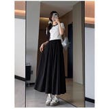 レディース フレアスカートロング ハイウエスト | ミスウェディー | 詳細画像9 