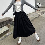 レディース フレアスカートロング ハイウエスト | ミスウェディー | 詳細画像7 