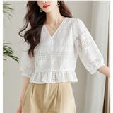 レースブラウス レディース ショート丈 | ミスウェディー | 詳細画像4 