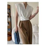 大人カジュアル フレンチスリーブ プルオーバー | ミスウェディー | 詳細画像10 