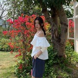 アシンメトリー シャツ 長袖T | ミスウェディー | 詳細画像9 