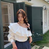 アシンメトリー シャツ 長袖T | ミスウェディー | 詳細画像10 