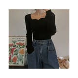 長袖 ニット おしゃれ セーター シンプル リブニット | ミスウェディー | 詳細画像10 