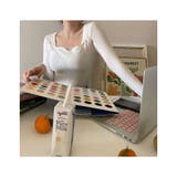 長袖 ニット おしゃれ セーター シンプル リブニット | ミスウェディー | 詳細画像5 