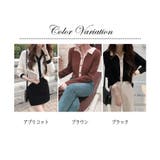 Vネックカーディガン レディース ニット | ミスウェディー | 詳細画像2 