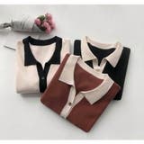 Vネックカーディガン レディース ニット | ミスウェディー | 詳細画像4 